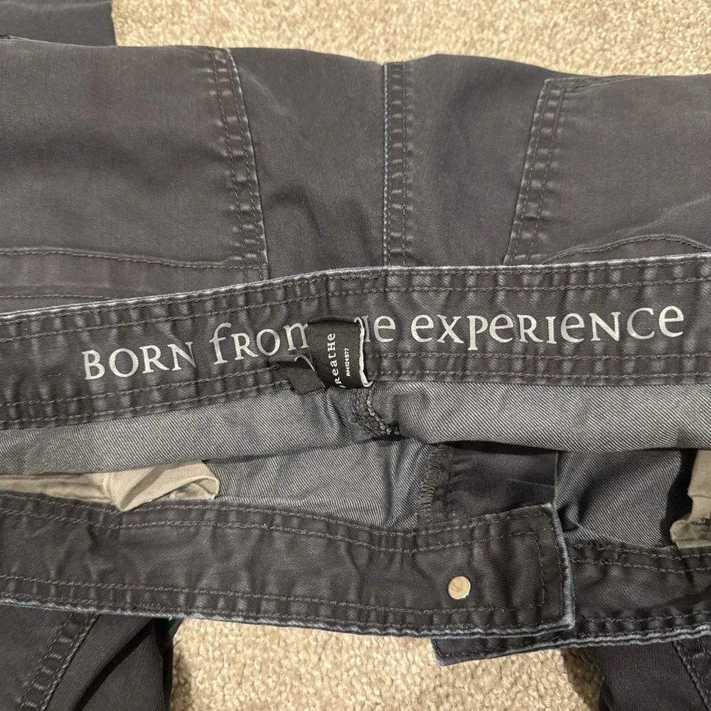 Prana‎ Bridger Jeans Mens 38Wx34L Slim Fit Pants Navy Outdoor Denim Straight Leg